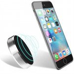 Wholesale Universal Magnetic Cell Phone Stick Anywhere Holder (Silver)